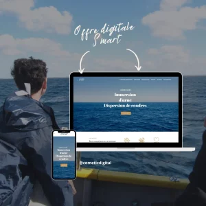 Création du site Web de Cendres en mer au Guilvinec dans le Finistère